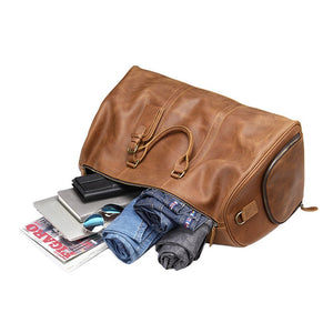 Thumbnail for VoyaCraft Pro Leather Duffle Bag - Moderno Collections