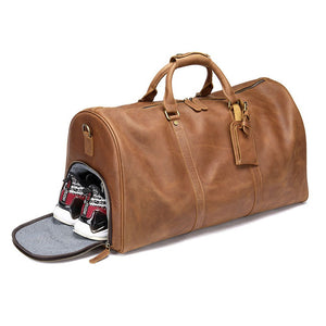 Thumbnail for VoyaCraft Pro Leather Duffle Bag - Moderno Collections