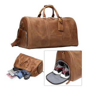 Thumbnail for VoyaCraft Pro Leather Duffle Bag - Moderno Collections