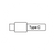 White with Retractable USB-C Cable / US