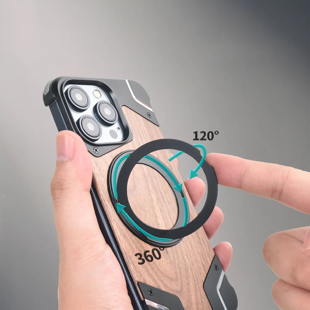 WoodFusion Helix MagSafe iPhone Case - Moderno Collections