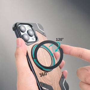 Thumbnail for WoodFusion Helix MagSafe iPhone Case - Moderno Collections