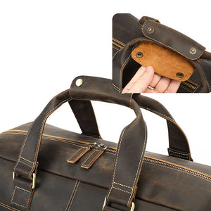Thumbnail for Zypheron Leather Duffel Bag - Moderno Collections