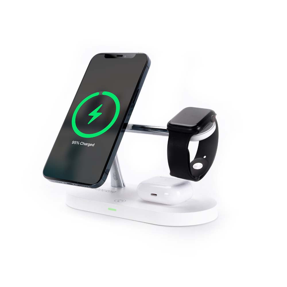 Premium MagSafe 3 in 1 Fast Wireless Charging Stand - Moderno Collections