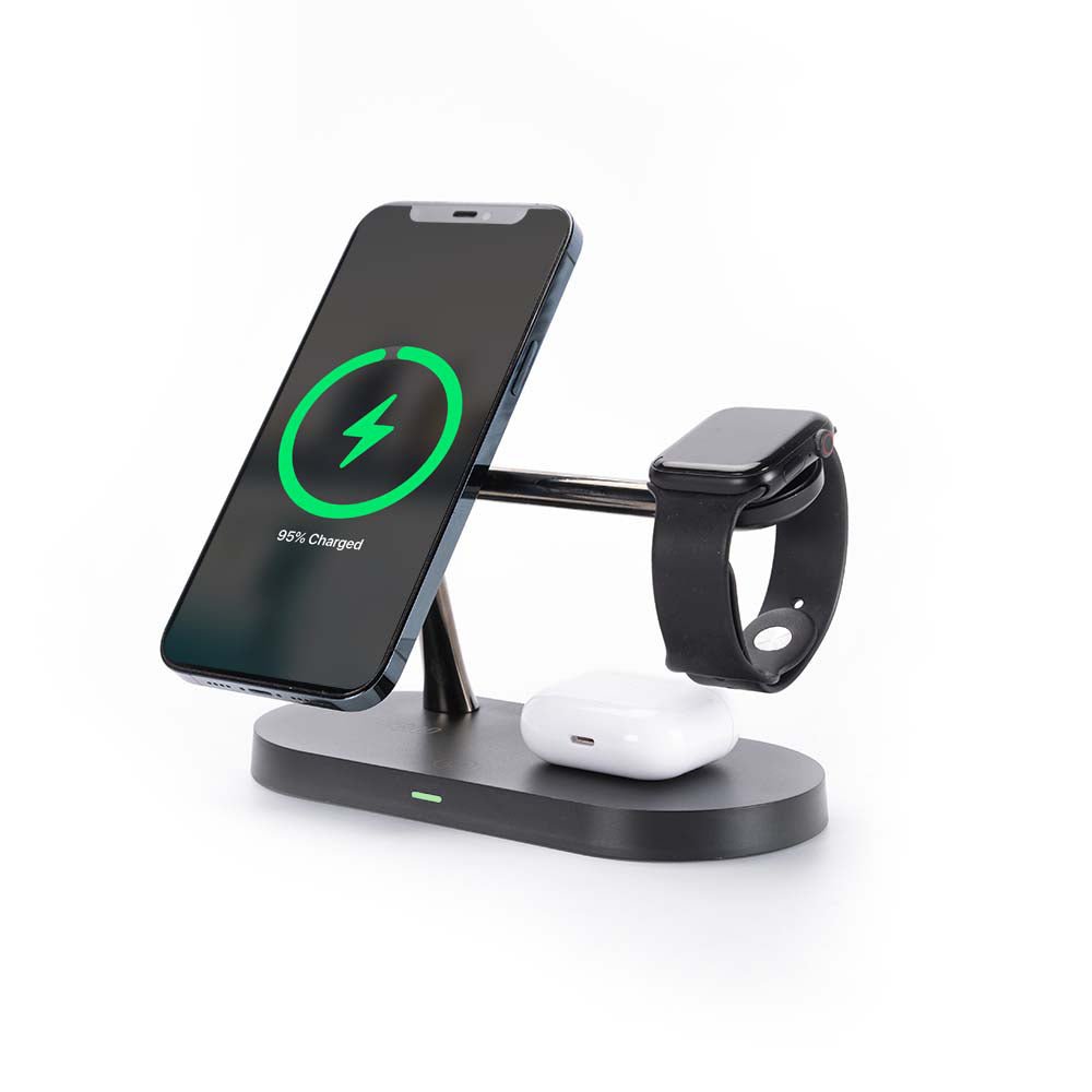 Premium MagSafe 3 in 1 Fast Wireless Charging Stand - Moderno Collections